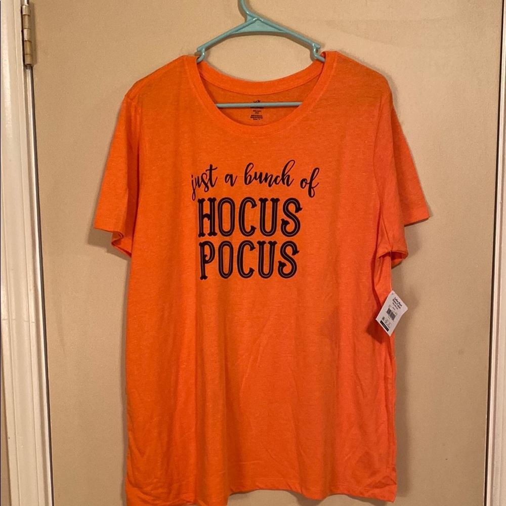 Orange 'Hocus Pocus' Graphic Tee